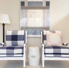 11 Blue Checkered Things Cococozy Cr Laine Furniture Furniture Spool Chair