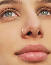 Helix Piercing Hoops Tragus Earring Hoop Fit Nose Septum Tragus Cartilage Ear Lobe 20 22 24 Gauge In 2021 Sterling Silver Nose Rings Nose Piercing Hoop Nose Piercing Stud