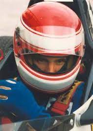 roland ratzenberger in 1985 ヘルメット