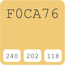 Peach 🎨 rgb color code: Gm General Motors Aspen Gold F0ca76 Hex Farbcode Schemas Farben Farbpaletten Passende Lackfarben