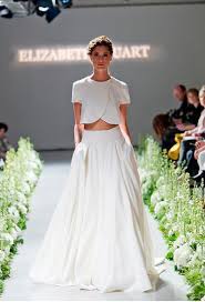 2 Piece Co Ordinate Wedding Dress Crop Top Wedding Dress Wedding Dress Inspiration Top Wedding Dresses