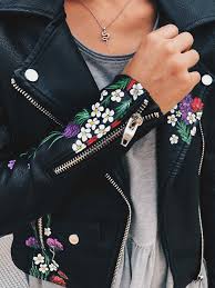How To Easily Customize Your Own Faux Leather Jacket Dressed To Kill Painted Leather Jacket Leather Jacket Dress Custom Leather Jackets