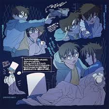 Conan X Kid As A Kid Dcmk Can Someone Make A Fanfiction Out This Obviously Happy Ending Too With Detective Conan Ran Manga Detective Conan Conan Comics