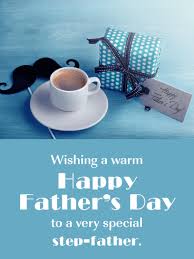 Get unique father's day wishes here.share with your friends via text/sms, email, facebook, whatsapp, im or other social networking sites. Warm Wishes Happy Father S Day Card For Step Father Birthday Greeting Cards By Davia