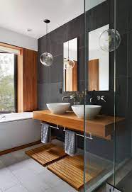 Large slate tiles suit the room's generous proportions. 75 Beautiful Slate Tile Bathroom Pictures Ideas August 2021 Houzz