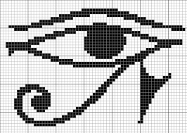 Pattern Eye Of Horus By Cathartic Dream On Deviantart Cross Stitch Designs Cross Stitch Cross Stitch Embroidery
