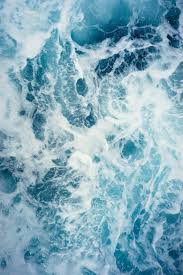 Ocean Water Wall Art Print Aqua Blue And White Abstract Art Coastal Beach Decor Ocean Waves Print Ocean Waves Art Blue Aesthetic Pastel Wave Art