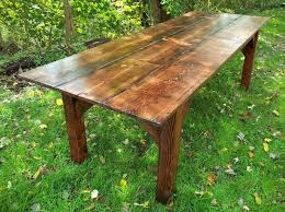 Barnes Handcrafted Farmhouse Tables Wedding Event Rentals Rustic Table Farmhouse Table Rustic