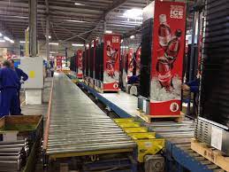 Showcasing technologies in industrial concrete flooring construction. Frigoglass Romania Timisoara Ice Cold Merchandisers Icm Timisoara Cold Romania