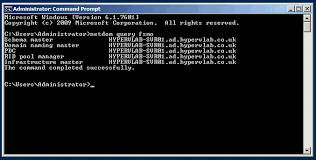Migrating Fsmo Roles From 2008r2 To 2019 Hypervlab Blogging About All Thing Microsoft