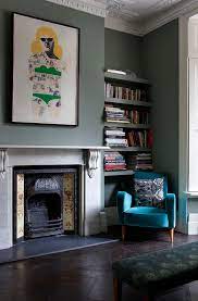 Start by watering down your paint, then you'll want to brush on, immediately wipe, and repeat until you get your desired color. Beautiful Fireplace Poker Set In Living Room Victorian With Master Bedroom Paint Ideas Next To Warm Living Room Paint Colors Alongside Fireplace Mantel Decorating Ideas And Fireplace