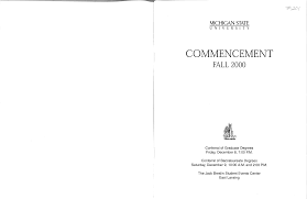 COMMENCEMENT