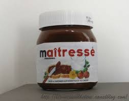 Nutella Maitresse Cadeau 2013 Et La Confiture Aussi Etiquette Nutella Pot De Nutella Nutella Personnalise