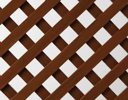 panneau de treillis pvc fixe 1 x 2 m ouvertures losanges 48 mm differents coloris treillis panneau treillis panneau