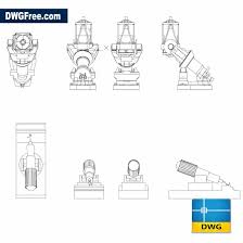 Learn how to draw telescope pictures using these outlines or print just for coloring. Telescope Dwg Drawing Download Free In Autocad 2d Blocks