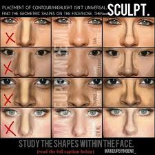 That U Contour I See Everywhere Doesnt Work On Every Nose There Are Shapes Within Shapes 1 Dark Oval Light Nose Makeup Nose Contouring Contour Makeup