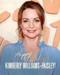 Happy Birthday to Kimberly Williams-Paisley, who you may recognize from  JESUS REVOLUTION!