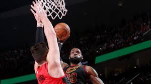 Cleveland cavaliers star lebron james throws down what might be his best dunk of the season, an epic posterizer of portland. Lebron James Unleashes Vicious Dunk On Portland S Jusuf Nurkic
