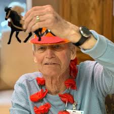 The Adult Day team brought the Kentucky Derby excitement to Messiah  Lifeways with derby hats and a horse race! 🏇 Our Adult Day Program  provides a safe, engaging environment for older adults