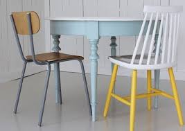 Si vous voulez la repeindre et que vous préférez éviter le ponçage et le décapage, ne vous inquiétez pas : 5 Idees Pour Repeindre Une Table Joli Place
