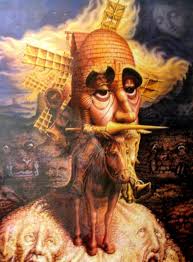 Don Quijote De La Mancha Salvador Dali Surreal Artwork Art Artist