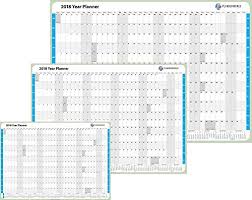 2019 blank and printable pdf calendar. Plannerworld Laminated 2019 Giant Yearly Wall Planner Modern Design Laminated Blue 18 Giant Blue Rolled Buy Online In Dominica At Dominica Desertcart Com Productid 51193843