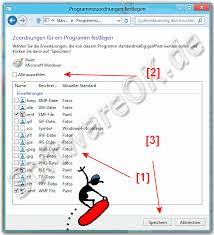 Anzeigen kann png bilder so ziemlich jeder bildanzeiger und da png auch ein webformat ist natürlich auch so gut wie jeder browser. In Windows 8 10 Definieren Dass Ein Programm Mehrere Dateitypen Offnet