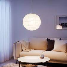 Classic ikea lightkathy1276this inexpensive shade does the job! Regolit Pendant Lamp Shade White Handmade 45 Cm Ikea