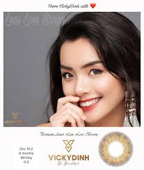 Premium Amor Lens Love Brown