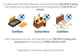 20% toll fee rebate when using the rfid at participating after completed step 2 above, you will probably receive an invitation email as below for you to proceed to register as touch n go rfid pilot user. You Can Refuel With Your Tng Rfid At Selected Shell Stations