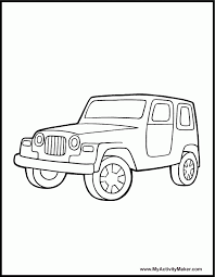 It is a compact crossover suv car introduced in 2007. 10 Pics Of Jeep Car Coloring Page Jeep Coloring Pages Printable Coloring Home
