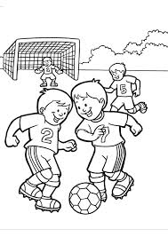 This skill will be in use at the school. Coloring Pages Kids Playing Football Coloring Page