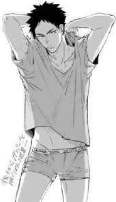 What would happen if haikyuu characters have their own facebook accounts? Hot Mess Iwaizumi Hajime Eros Haikyuu