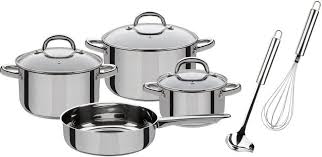 Gsw launches new website redesign. Gsw Topf Set Montreal Edelstahl Set 9 Tlg Induktion Online Kaufen Otto