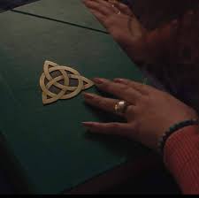 The book had a symbol of two snakes intertwined with each other added to its cover for the episode. Vera Book Of Shadows Neptolumbia Wiki Fandom