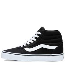 Black And White Vans High Tops Womens Vans Women S Ward High Top Sneakers Black White 10 0 M White High Top Vans Black High Top Vans High Top Sneakers