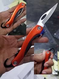 11.5 cm lebar bilah : Jember Tas Pisau Lipat Carabiner Pisau Keren Ini Sangat Facebook
