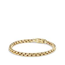 Tiffany t:t1 narrow diamond hinged bangle in 18k gold. Men S David Yurman Box Chain Bracelet In 18k Gold 5mm Reeds Jewelers