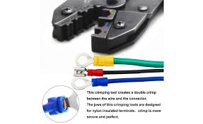 Types of electrical twist stranded wires. Insulated Terminals Ring Butt Male Female Splice Insulated Terminals