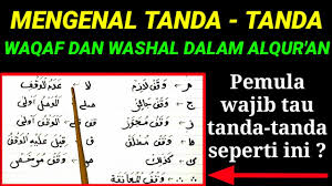 Lalu apa sih tanda waqaf itu? Inilah 11 Tanda Waqaf Dan Washal Dalam Alquran Yang Wajib Kita Ketahui Youtube