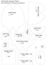 Among Us Imposter Plush Pattern By Witchcraftyyt On Deviantart Plush Pattern Plushie Patterns Cute Sewing Projects