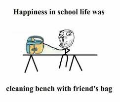 School Life Without Friends Is Boring School Life Memes Facebook