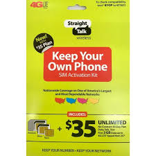 Additional terms and conditions apply. Straight Talk 35 Keep Your Own Phone Sim Bundle Kit Walmart Com Walmart Com