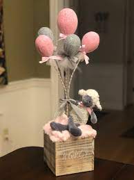 Shower Gifts Centerpieces Baby Gifts Personalized Gifts New Baby Gifts Birthday Gifts H Baby Lamb Baby Shower Baby Shower Baskets Baby Shower Centerpieces