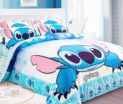 Stitch Bedspread From Lilo Stitch Blue Bedding Sets Lilo And Stitch Designer Sheets