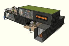 Container Ecology Store Spana Container House Design Building A Container Home Container Architecture