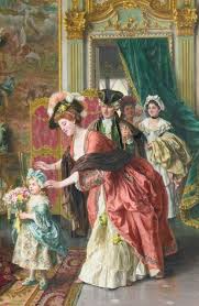 Grandmother S Birthday Detail Arturo Ricci Art Painting Victorian Paintings Rococo Art
