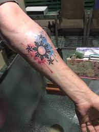Filipino Sun And Stars Done At Haryboi Tattoos In Cebu Filipino Tattoos Tattoos Tattoos For Guys
