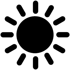 Summer sun icon - Download in SVG, PNG ...