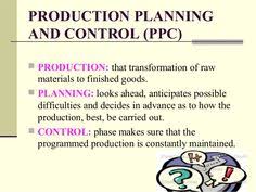 It provides basic knowledge on production functions that are essential for the effective use of pp&c techniques and. 21 Production Planning 101 Ideas How To Plan Control Supply Chain Infographic